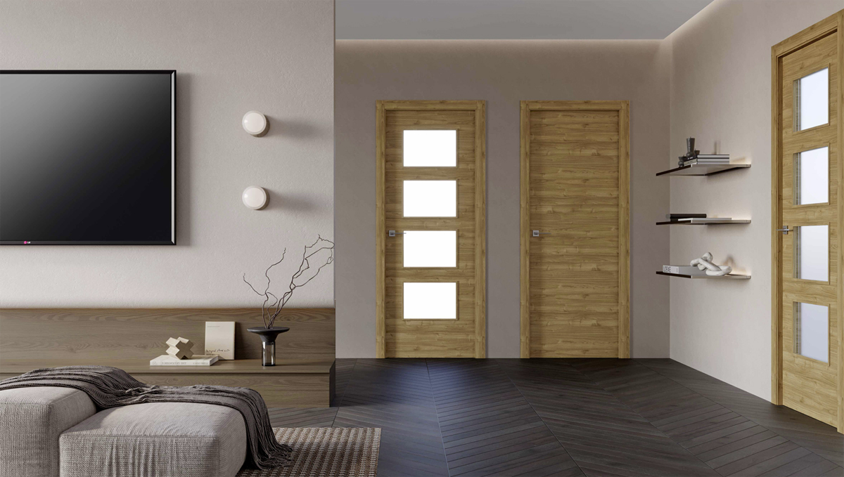 Puertas laminadas de interior en Madrid